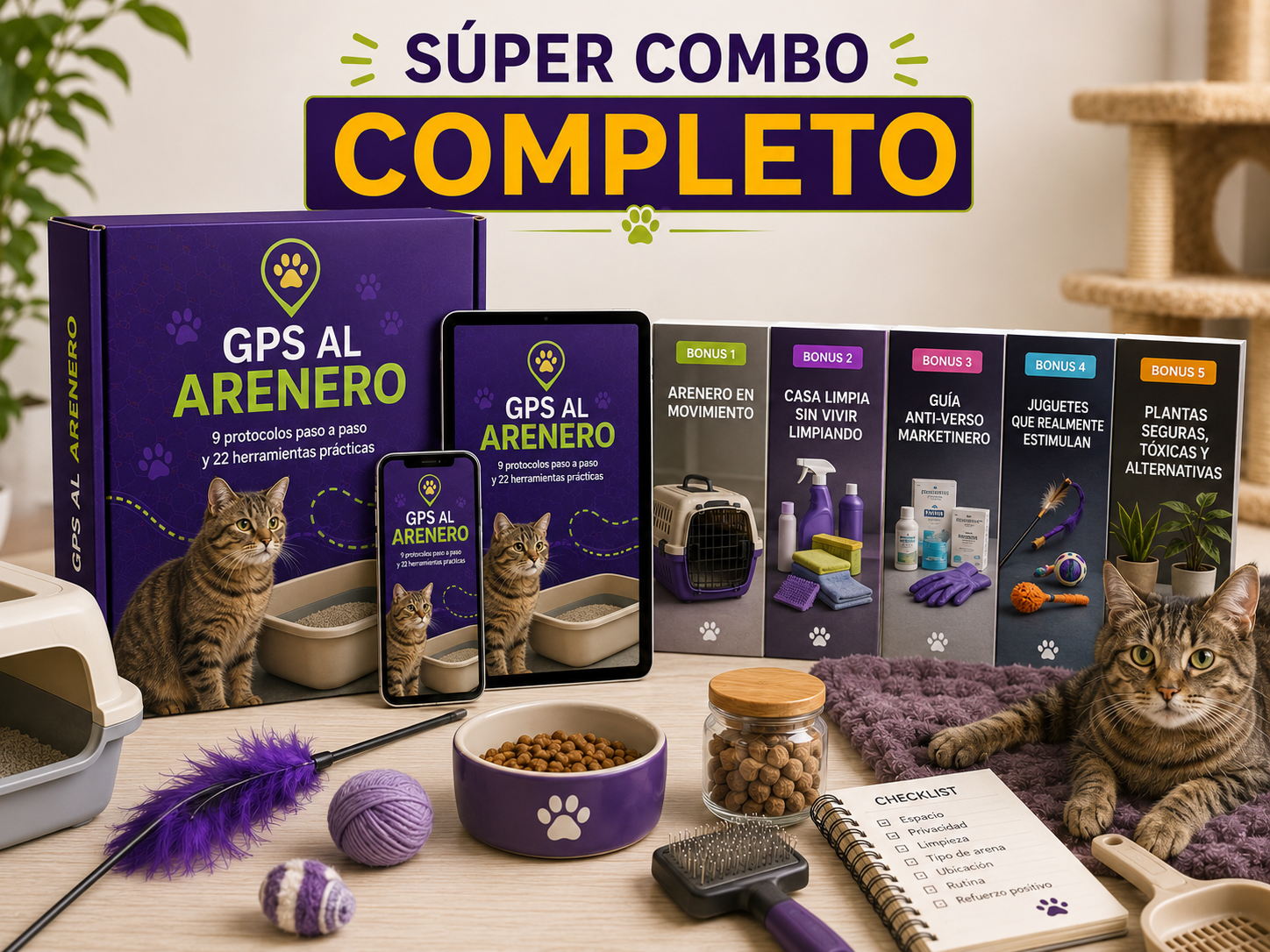 Súper Combo Completo — GPS al Arenero